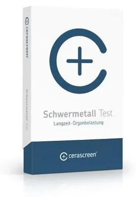 Produktbild von Cerascreen Schwermetall Test 1 St