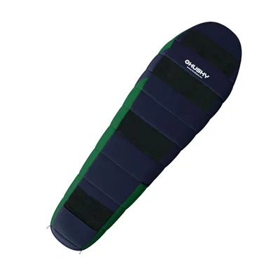 Obrázok produktu pre Mumiový spací vak Husky Extreme Enit 220 x 85 cm - modro-zelený