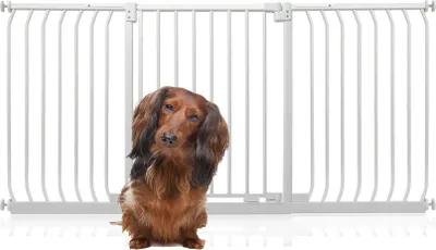 Produktbild von Bettacare Elite Hundegitter, 170cm - 179cm, Weiß