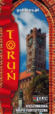 Zdjęcie produktu dla Toruń. Laminowana mapa turystyczna/plan miasta w formacie kieszonkowym. Wydanie 2023/2024. Galileos