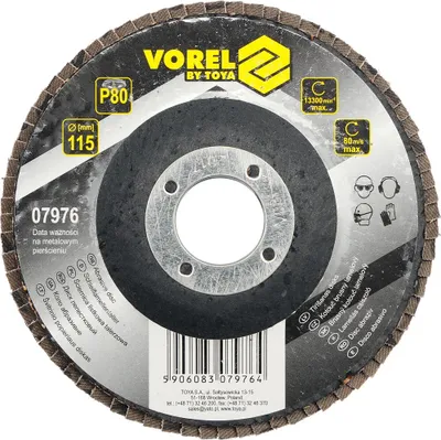 Obrázok produktu pre Kotúč brúsny lamelový 115 mm P40 TO-07974