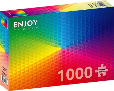 Produktbild von ENJOY Puzzle Kaleidoskopischer Regenbogen 1000 Teile