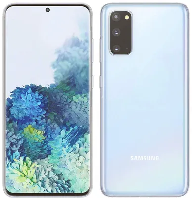 Produktbild von cofi1453® Silikon Hülle Basic kompatibel mit Samsung Galaxy S20 (G980F) Case TPU Soft Handy Cover Schutz Transparent