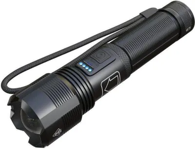 Image de Extralink Lampe De Poche Led Efl-1126 Thor 1000Lm Batterie Rechargeable (Ex.30806)