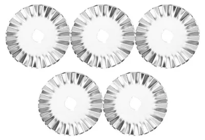 5er-Set 45 mm Rotationsmesser für Quilten & Basteln