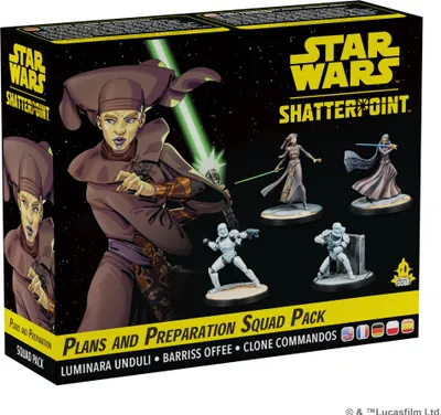 Immagine prodotto di Star Wars Shatterpoint Generale Luminara Unduli Pacchetto Squadra