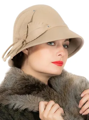 Produktbild von 20er Jahre Glockenhut beige