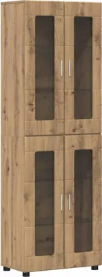 Produktbild von vidaXL Highboard FLORIN Artisan-Eiche 60 x 35 x 182 cm Holzwerkstoff