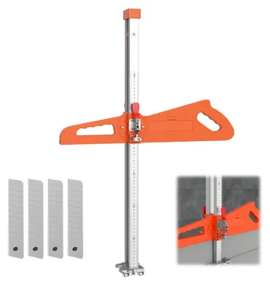 Produktbild von Elzusha – Deckenbahnschneider für Gipskartonplatten mit einstellbarem Führungssystem