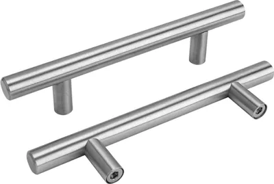 Produktbild von 15 Stück Türgriff Küche Möbelgriffe 96mm Edelstahl Küchengriffe Schrank Schublade stangengriff edelstahl -LS201BSS96 Bohrlochabstand 96mm Kleiderschrank Zieht Griffe