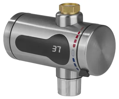 Produktbild von MAXXMEE Durchlauferhitzer Kompakt 3600W Kleindurchlauferhitzer Edelstahl