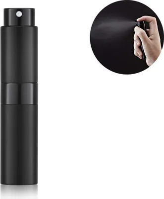 Produktbild von ml tragbarer Mini-Parfümzerstäuber, nachfüllbare, leere kleine Sprühflasche für Reisen, Taschen-Kölnischwasserzerstäuber mit Drehverschluss