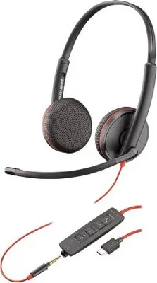 Imagen del producto de PLANTRONICS Blackwire C3225, modelo con conexión USB-C (209751-101)