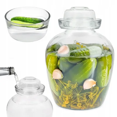 Produktbild von Tragar Einmachglas zum Einlegen 8L hermetisch