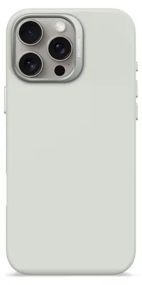 Produktbild von Decoded, MagSafe-Hülle Silikon antibakteriell für iPhone 16 Pro Max, Grau