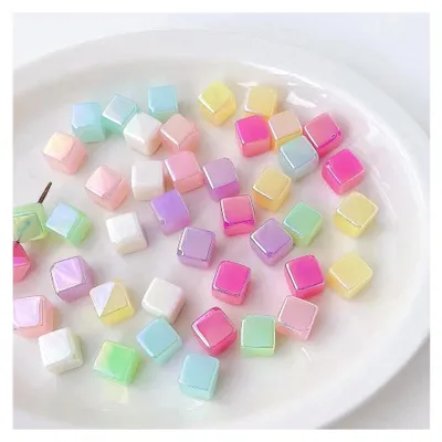 Produktbild von 54 Mulden, quadratische Silikonform für Karamellbonbons, Schokoladentrüffel, Gitterfondant, Hartbonbons, Pralinen, Gummibärchen und Gelee, Rosa