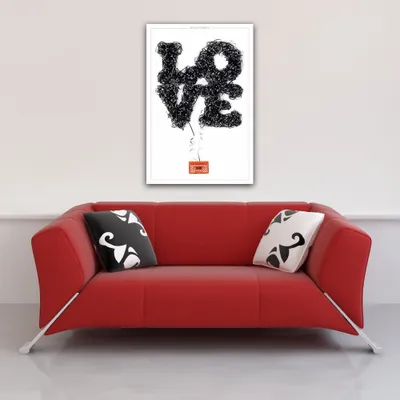 Produktbild von Musik - Love Tape - Poster Druck - Größe 61x91,5 cm