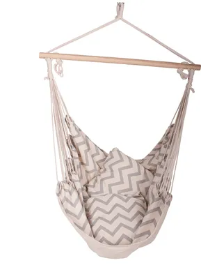 Produktbild von Garden Pleasure Hängesessel TOBAGO Hängesitz Sitz mit Kissen Hängematte