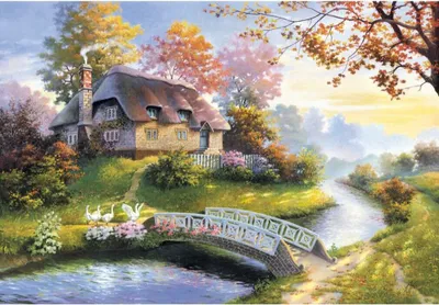 Produktbild von Castorland Cottage Puzzle 1500 Teile   C-150359-2