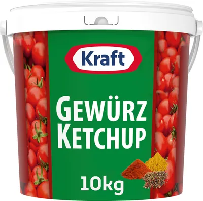 Produktbild von Kraft Gewürz Ketchup im Eimer ohne Geschmacksverstärker 10000ml