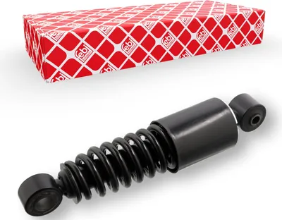 Produktbild von FEBI BILSTEIN Dämpfer Fahrerhauslagerung 102004 Vorne passend für MERCEDES-BENZ ACTROS MP2 / MP3 mechanisch 3,5kg