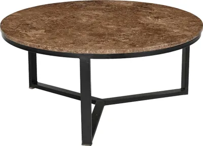 Productafbeelding van Salontafel Brix, 60 x 60 x 32 cm, natuursteen en staal