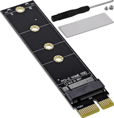 Produktbild von InLine 76619H, PCIe, M.2, Männlich, PCIe 3.0, Taiwan, -40 - 85 °C