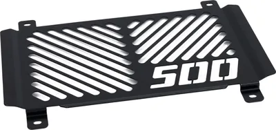 Produktbild von ZIEGER Kühlerabdeckung kompatibel mit Kawasaki Z 500 Logo schwarz