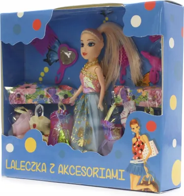 Zdjęcie produktu dla LALKA Z UBRANKAMI różne wzory MINI LALECZKA