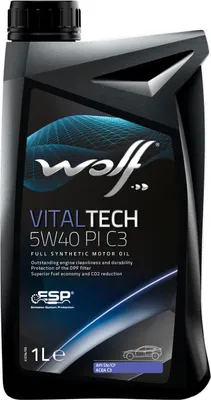 Produktbild von Wolf VitalTech 5W-40 PI C3 1 Liter (1051950)