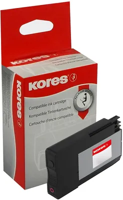 Produktbild von Kores G1723M, Magenta, Tinte auf Pigmentbasis, 30 ml, 2074 Seiten