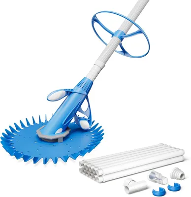 Produktbild von Automatische Poolreiniger, inklusive 12 Schläuchen. Bodensauger zur Reinigung von Schwimmbädern und Pools. Poolreiniger für Wartung und Reinigung