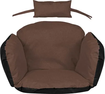 Produktbild von Gartenkissen 112x113 cm für Hängesessel Storchennest wasserdicht braun