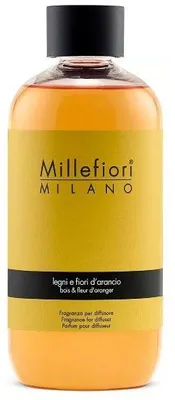 Obrázek produktu pro Millefiori Milano Legni & Fiori d'Arancio, náhradní náplň do difuzéru, 250 ml