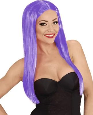 Immagine prodotto di Parrucca da donna glamour viola - taglia unica