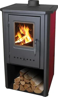 Obrázek produktu pro Krbová kamna 5,4 kW červená 40225