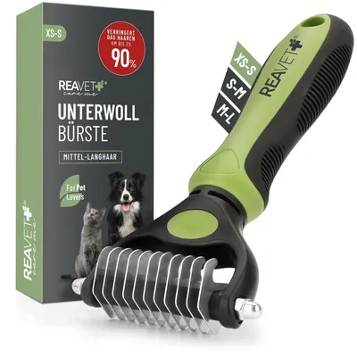 Immagine prodotto di Spazzola per cani e gatti, ideale per la cura del sottopelo e con effetto massaggiante