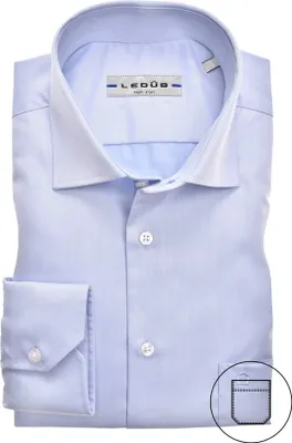 Produktbild von Ledub regular fit overhemd, lichtblauw twill