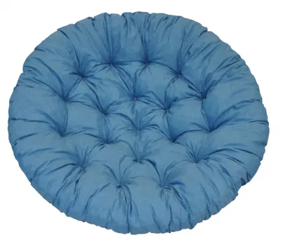 Obrázek produktu pro Polstr deluxe na křeslo papasan 100 cm - látka tyrkysový melír