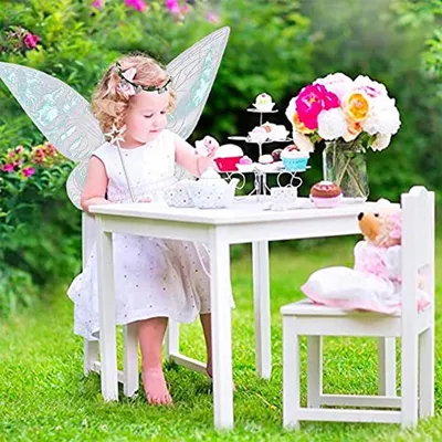 Feenflügel für Damen und Kinder - Glitzerflügel für Karneval und Halloween
