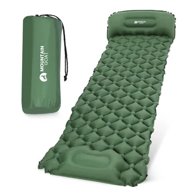 Produktbild von MOUNTAIN GOAT Selbstaufblasbare Isomatte, 190 × 58 × 7 cm, mit Pumpe, Einpersonen Outdoor Isomatte
