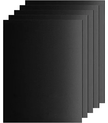 Produktbild von Grillmatte BBQ-Grillmatte Backmatte - 5 Stück - 40 x 32 cm - Antihaftbeschichtung - Wiederverwendbar