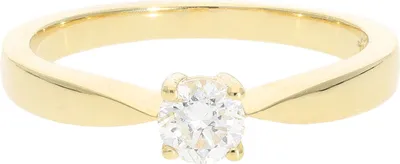 Produktbild von JuwelmaLux Solitär Ring Gold 750 mit Brillant 0,30 ct. JL10-07-0103 56