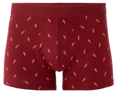 Produktbild von Celio Mibocarot Herren Boxershorts mit Karottenmuster, Baumwolle, Größe S