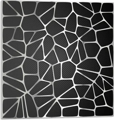 Produktbild von Abstraktes Mosaikmuster – Selbstklebend – Wandverkleidung – Wandpaneel – Wanddeko – Dekorative Wandpaneele – 3D Wandpaneele – Wandgestaltung selbstklebend – 4 Stück 50 x 50 cm