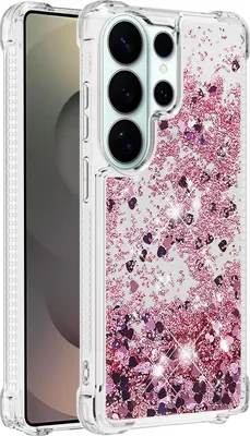 Produktbild von Samsung Galaxy S26 Ultra Hülle - Coverup Liquid Glitzer Back Cover - Roségold