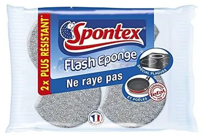 Kratzfester Schwamm für Töpfe und Pfannen, 6 Stück