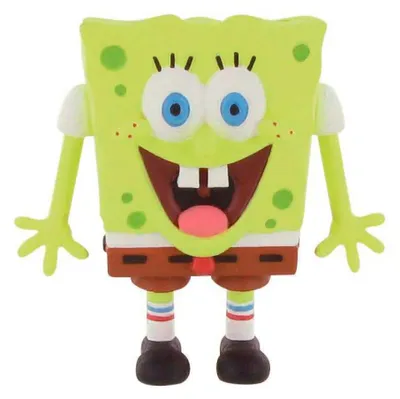 Produktbild von Spielfigur Spongebob Smile 5 cm gelb