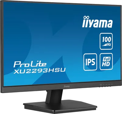 Produktbild von iiyama ProLite XU2293HSU-B7, 54,6 cm (21.5"), 1920 x 1080 Pixel, Full HD, LED, 1 ms, Schwarz