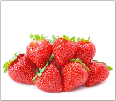 Produktbild von Spritzschutz Herdabdeckplatte Schneidebrett aus Glas Erdbeeren frisch 1-Teilig (60x52cm)